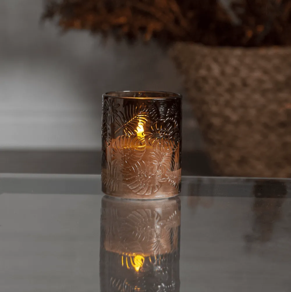 Sale Star Trading LED Ljus Flamme Leaf