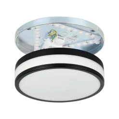 New Eglo Led Palermo Ø30 badrumslampa Svart