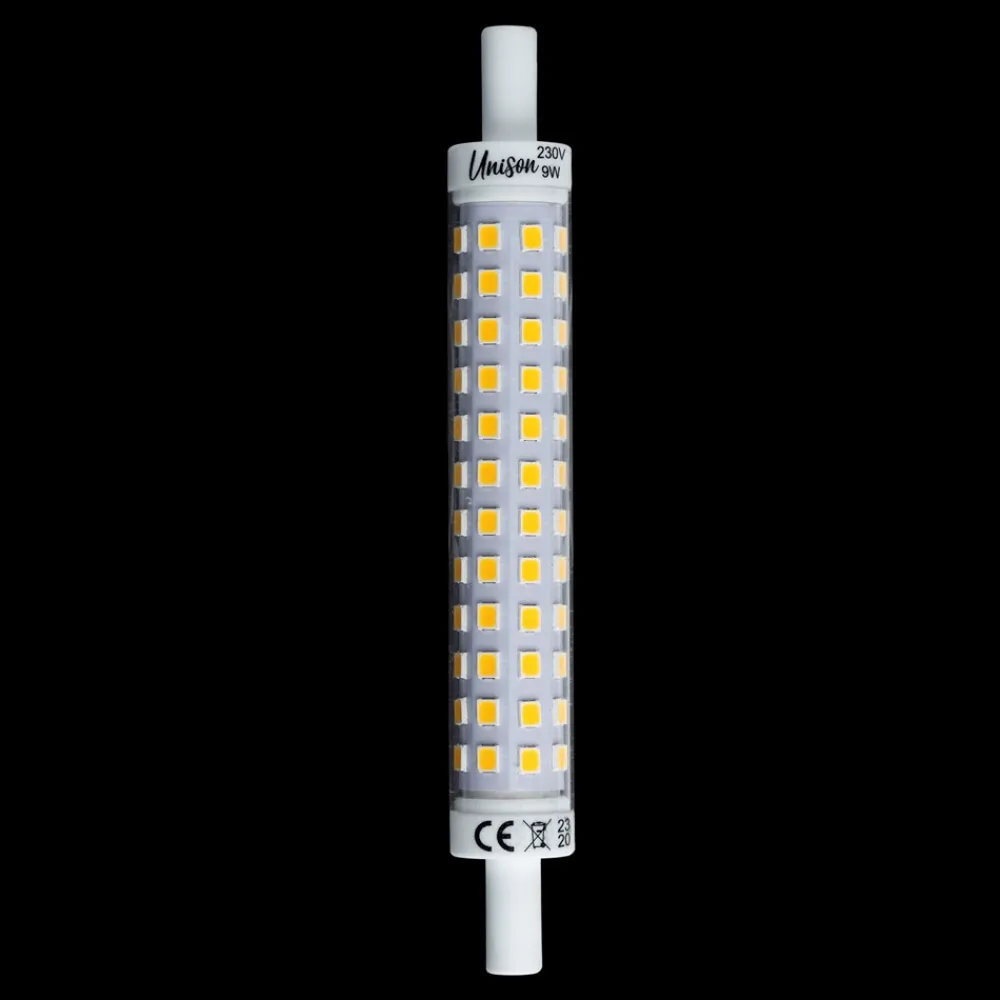 Hot Unison LED R7s 118mm 3000K 9W Vit