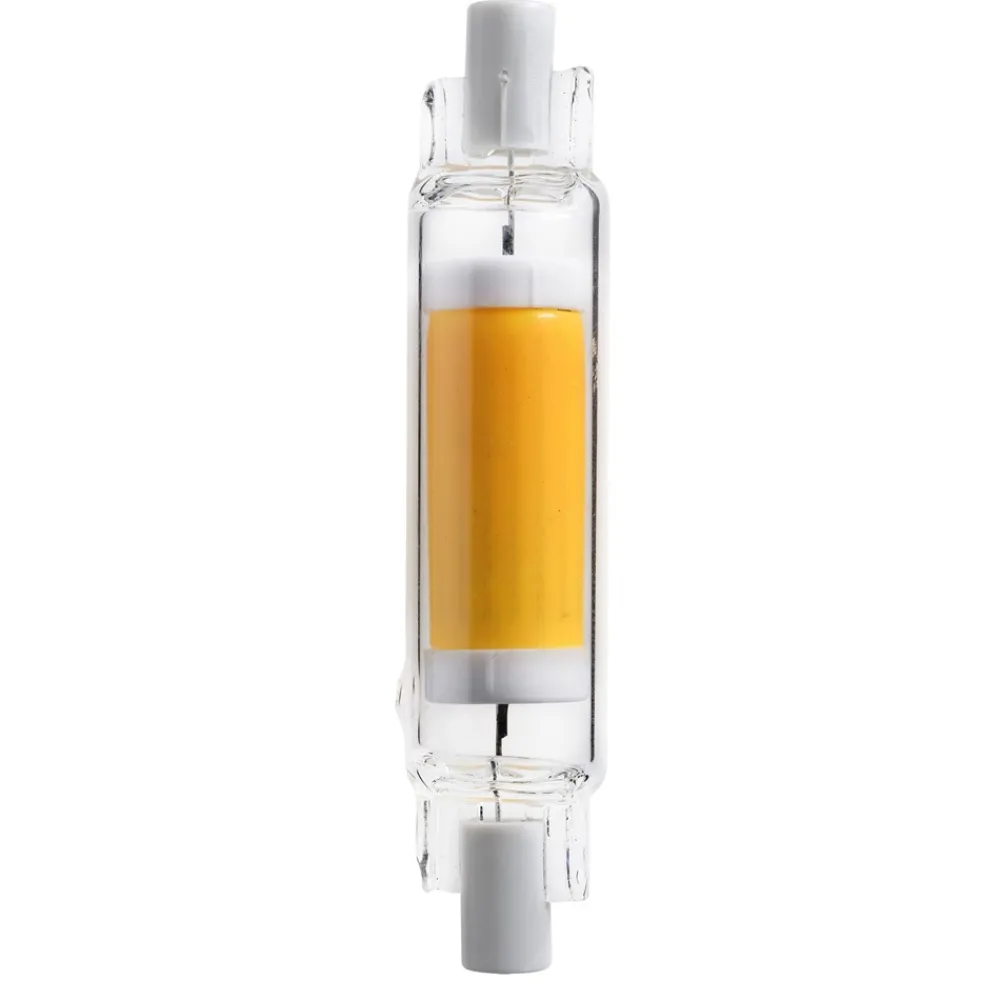 New Unison LED R7s 78mm 4W 3000K dimbar Transparent