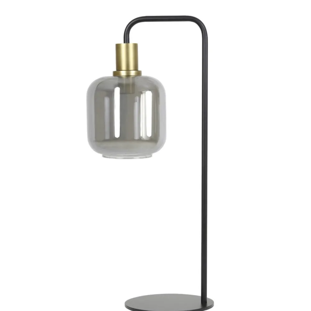 Outlet Light & Living Lekar 58cm bordslampa Svart