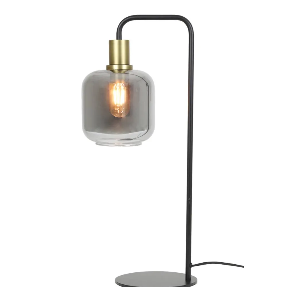 Outlet Light & Living Lekar 58cm bordslampa Svart