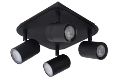 Online Lucide Lennert 22cm badrumslampa Svart