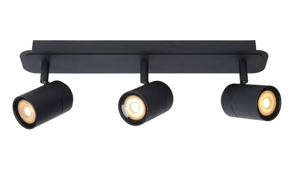 Lucide Lennert 40cm badrumslampa Svart