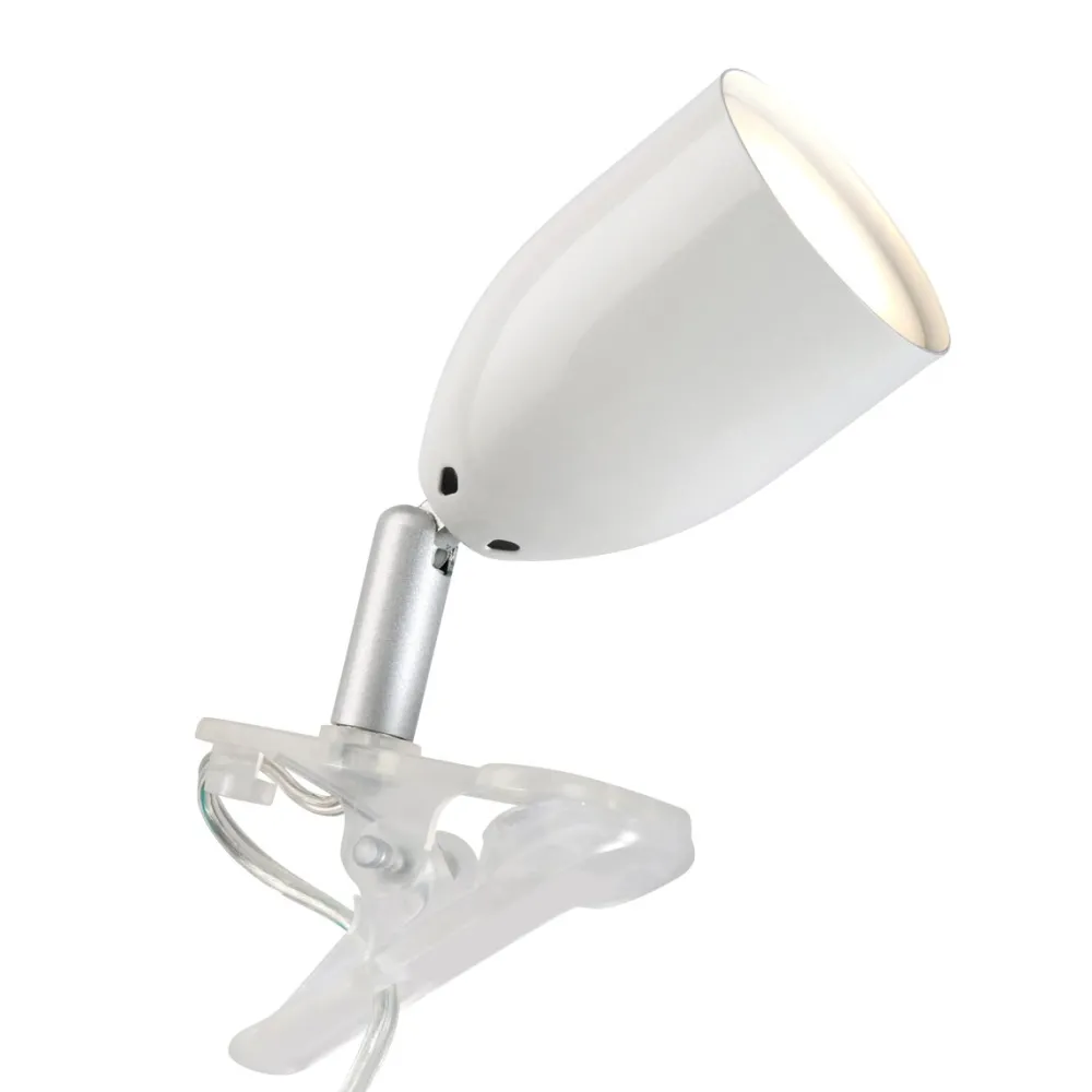 Sale Brilliant Leo klämlampa Vit