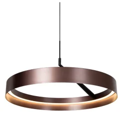 Lucide Leonard Ø55 taklampa Brun
