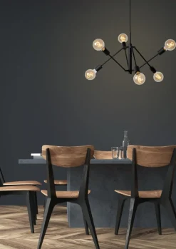 Sale Lucide Lester Ø76 taklampa Svart