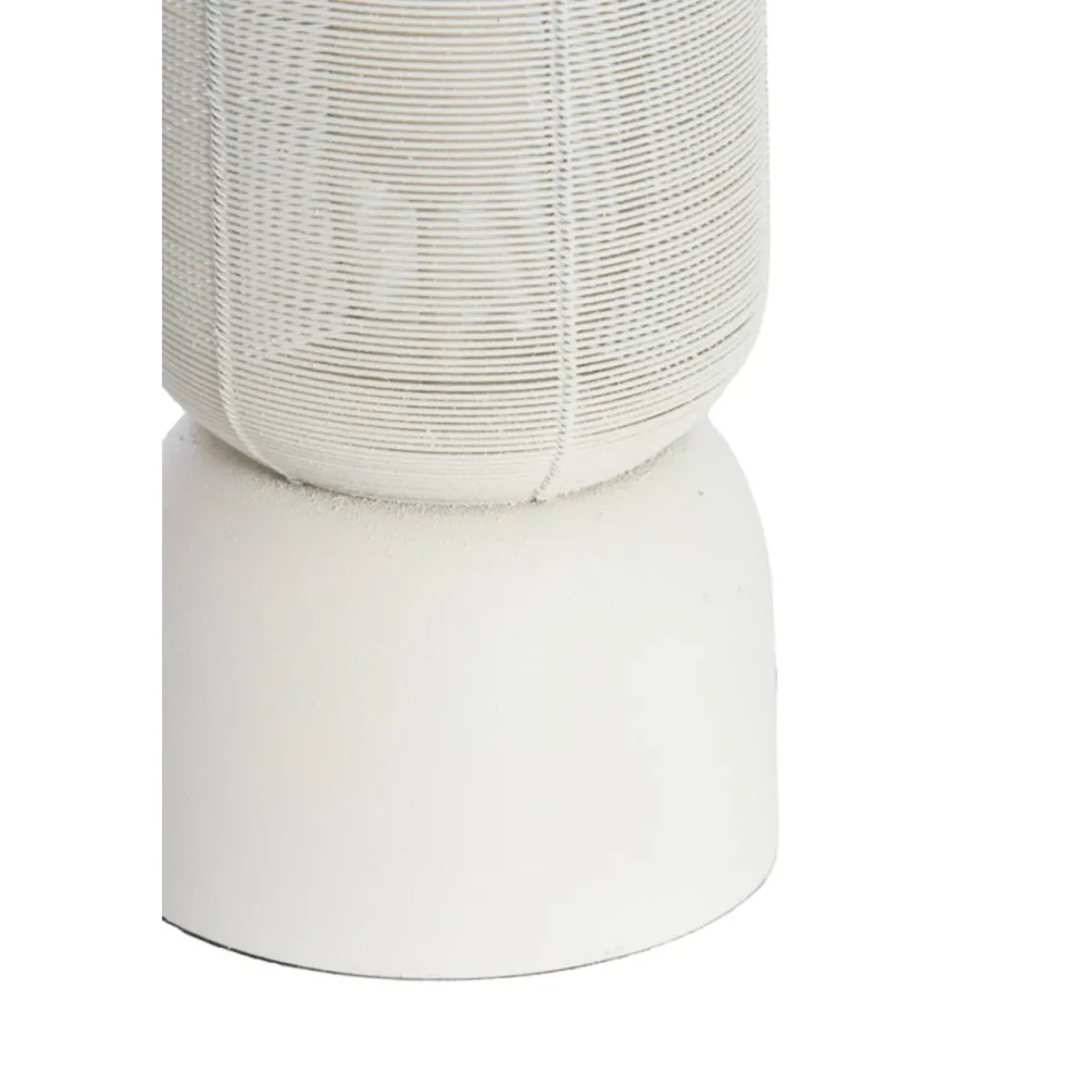 Clearance Light & Living Lezuza 60cm bordslampa Krämvit