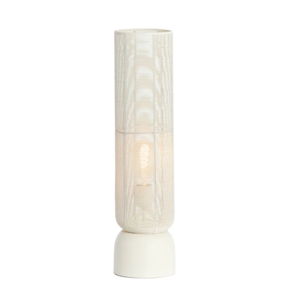 Clearance Light & Living Lezuza 60cm bordslampa Krämvit