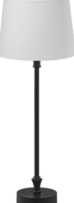 Best PR Home Liam 60cm bordslampa Svart/Vit