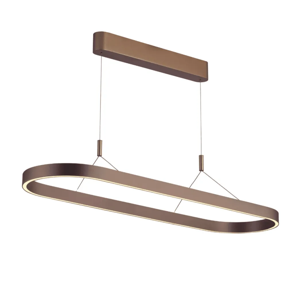Discount Lucide Liane 150cm taklampa Brun