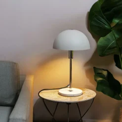 Clearance Brilliant Lillian 36cm bordslampa Beige