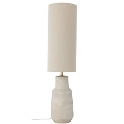 Outlet Bloomingville Linetta golvlampa Naturvit