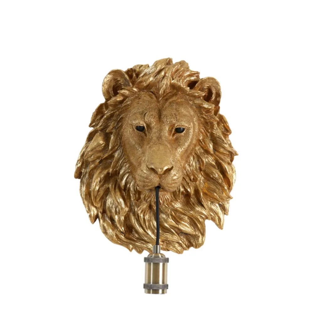 Discount Light & Living Lion 40cm vägglampa