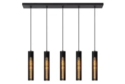 Sale Lucide Lionel 100cm taklampa Svart