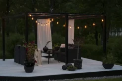 Best Konstsmide Ljusslinga amber LED 10m Svart