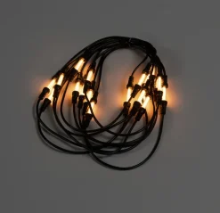 Hot Konstsmide Ljusslinga startset amber 6m Svart