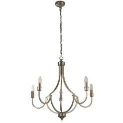 Best Searchlight Lodge Ø65 taklampa Silver