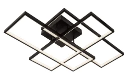 Outlet Lucide Lokero 65cm plafond Svart