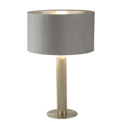 Outlet Searchlight London 63cm bordslampa Grå