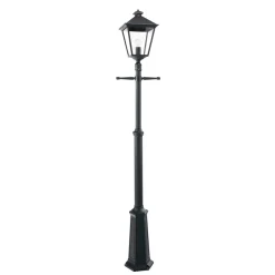 Hot Norlys London 280cm stolpe Svart