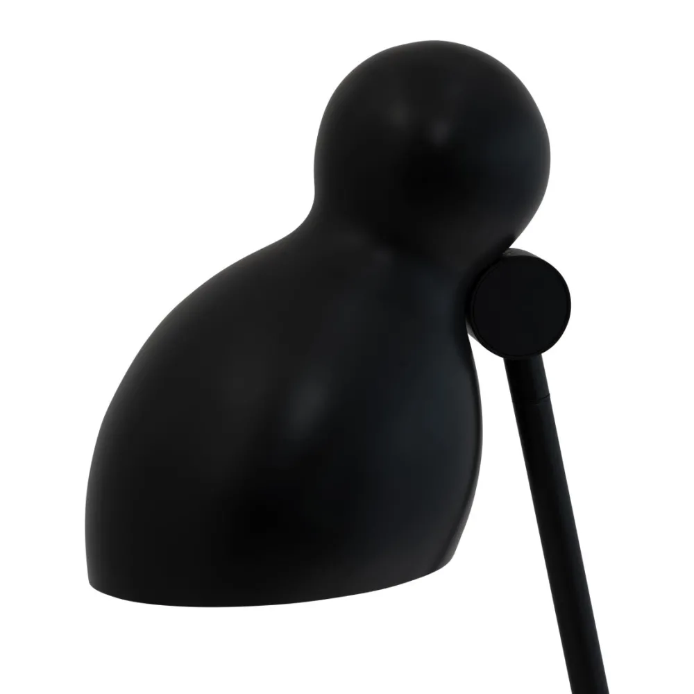 Dyberg Larsen Ludo 42cm skrivbordslampa Svart