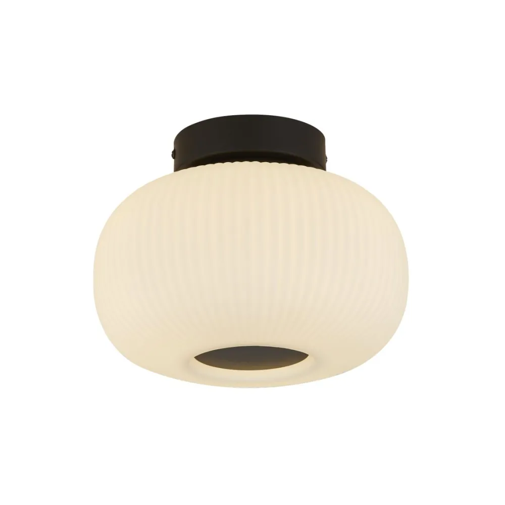 Clearance Searchlight Lumina Ø24 plafond Svart