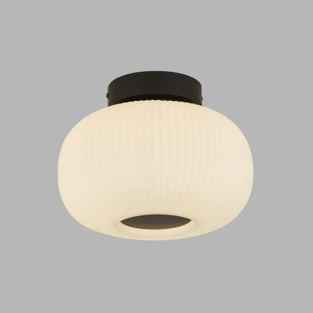 Clearance Searchlight Lumina Ø24 plafond Svart
