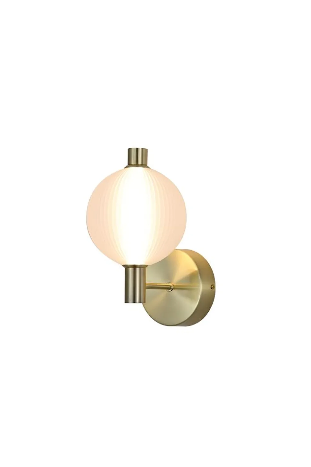 Hot Searchlight Luminique 15cm vägglampa Mässing