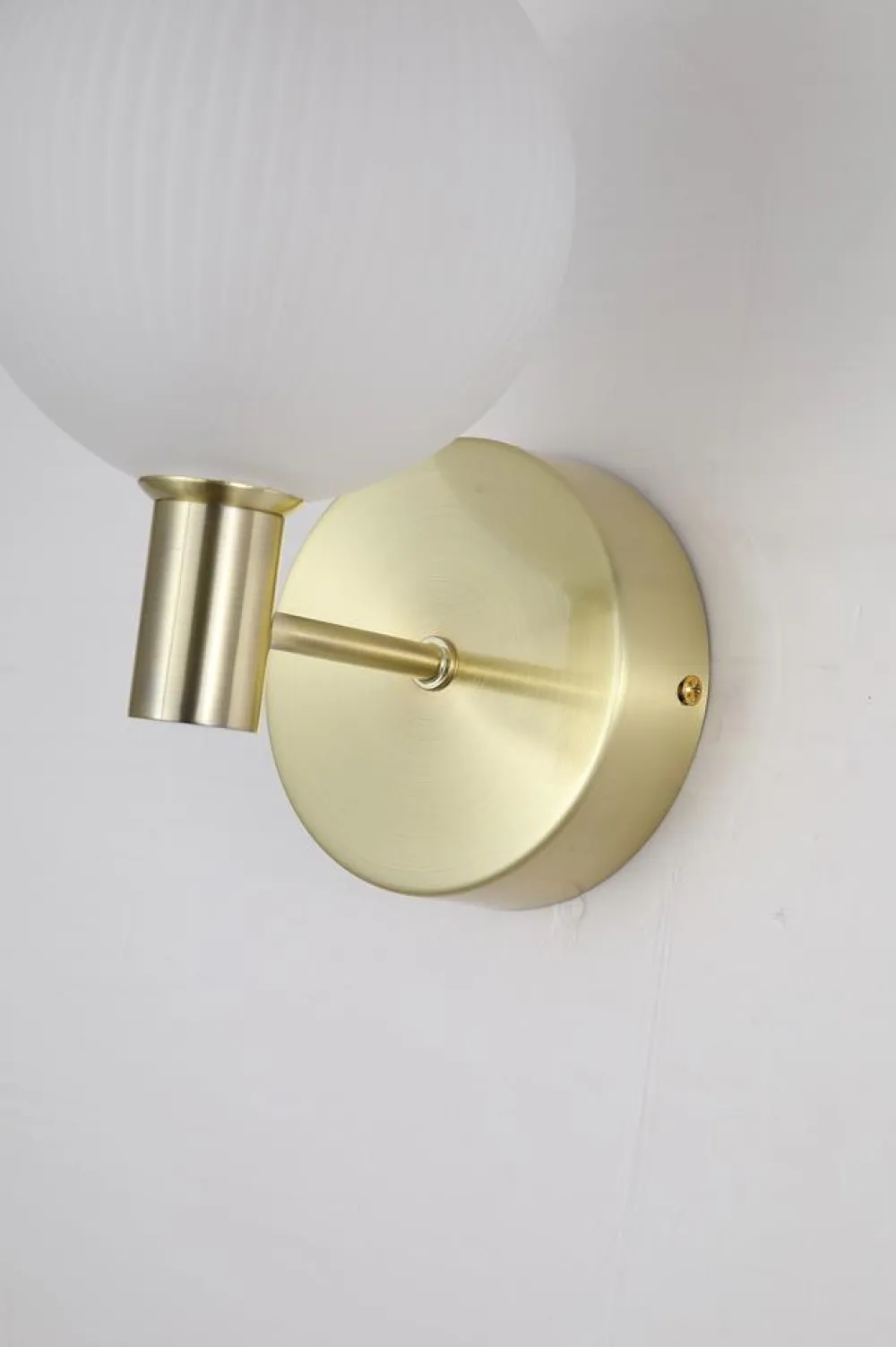 Hot Searchlight Luminique 15cm vägglampa Mässing