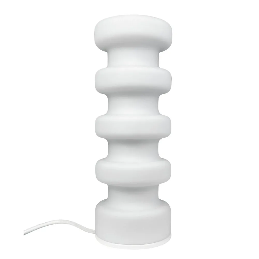 New Dyberg Larsen Luna 33cm bordslampa Vit
