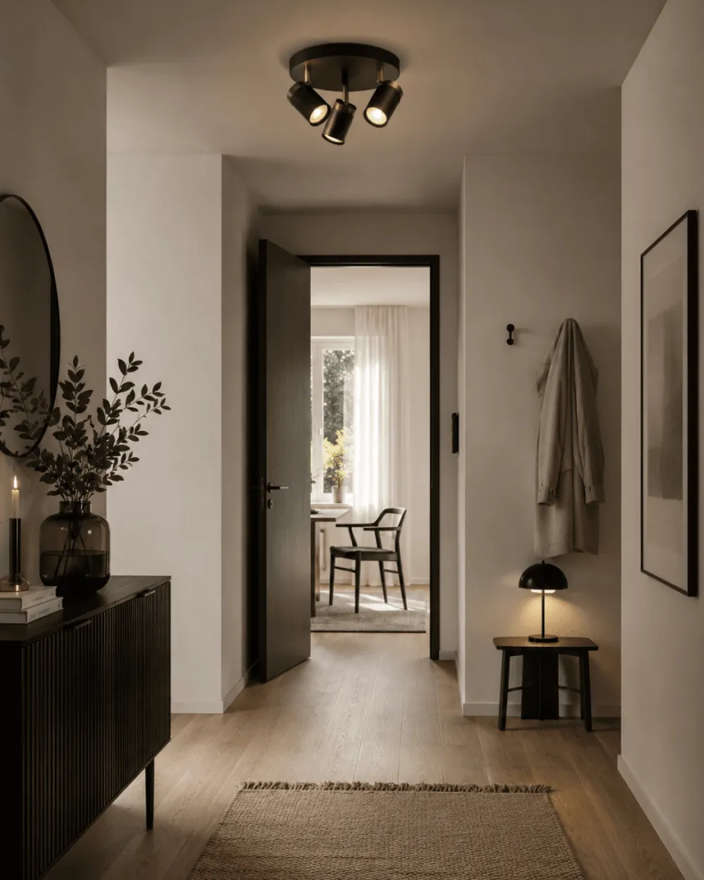 New Nordic Lighting Lynx 3 spotlight Svart