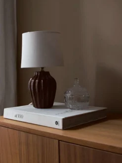 New PR Home Lyon 32cm bordslampa Brun