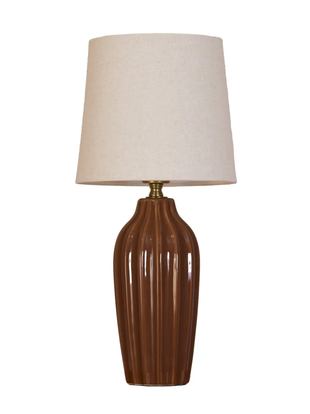 New PR Home Lyon 40cm bordslampa Brun