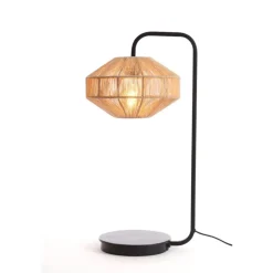 Best Light & Living Lyra 60cm bordslampa Natur