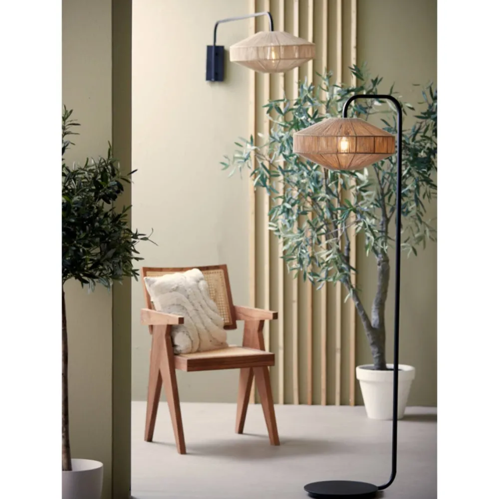 Light & Living Lyra golvlampa Natur