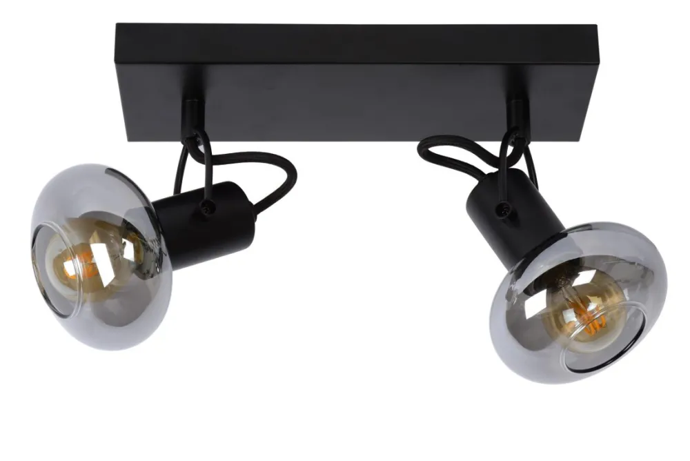 Discount Lucide Madee 2 spotlight Svart
