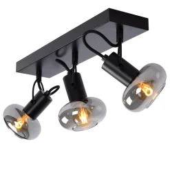 Best Lucide Madee 3 spotlight Svart
