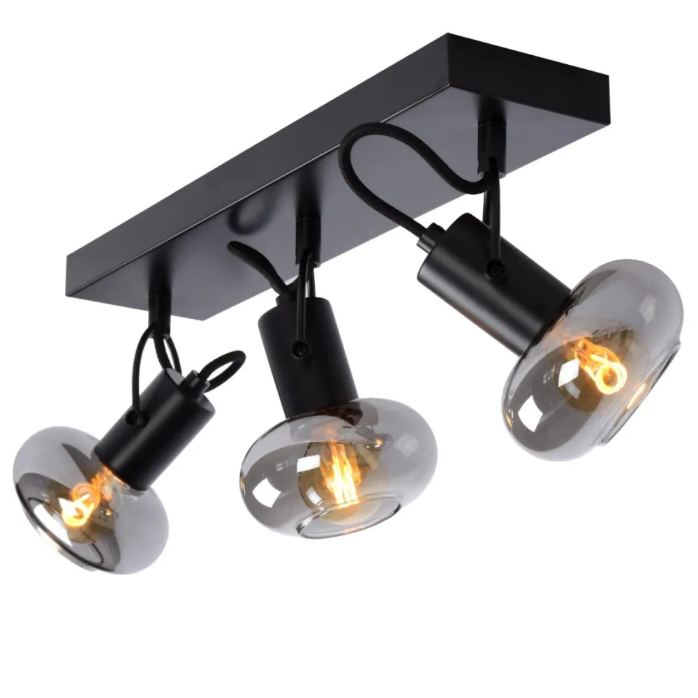 Best Lucide Madee 3 spotlight Svart