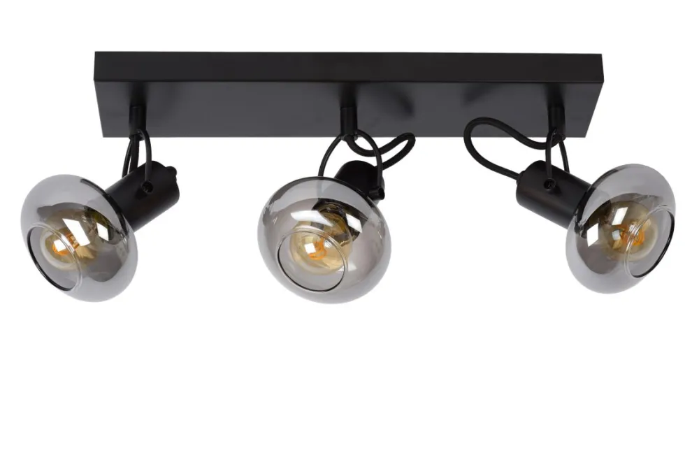 Best Lucide Madee 3 spotlight Svart