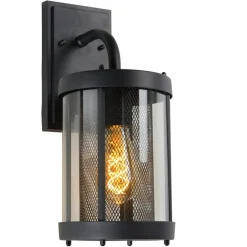 Lucide Makkum utelampa Svart