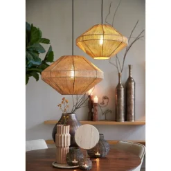 Online Light & Living Mallow Ø50 taklampa Natur