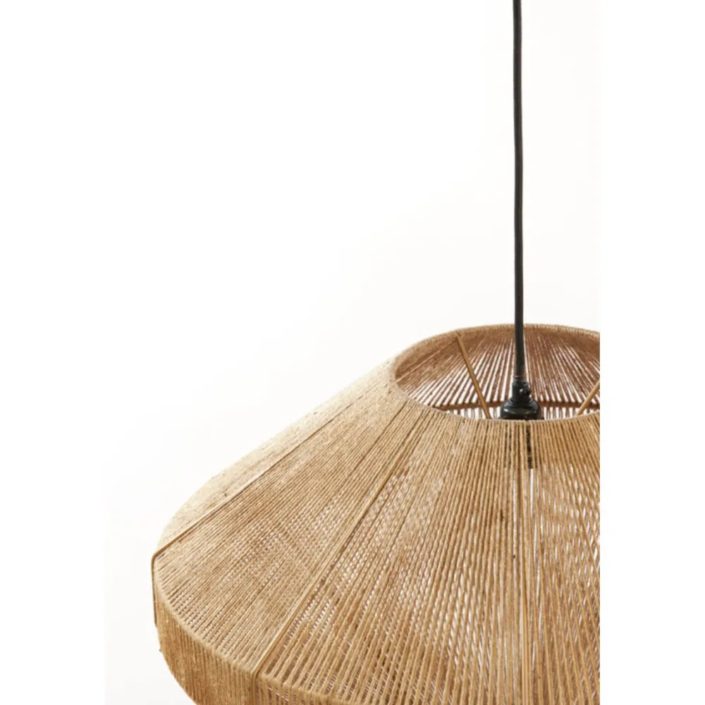 New Light & Living Mallow Ø60 taklampa Natur