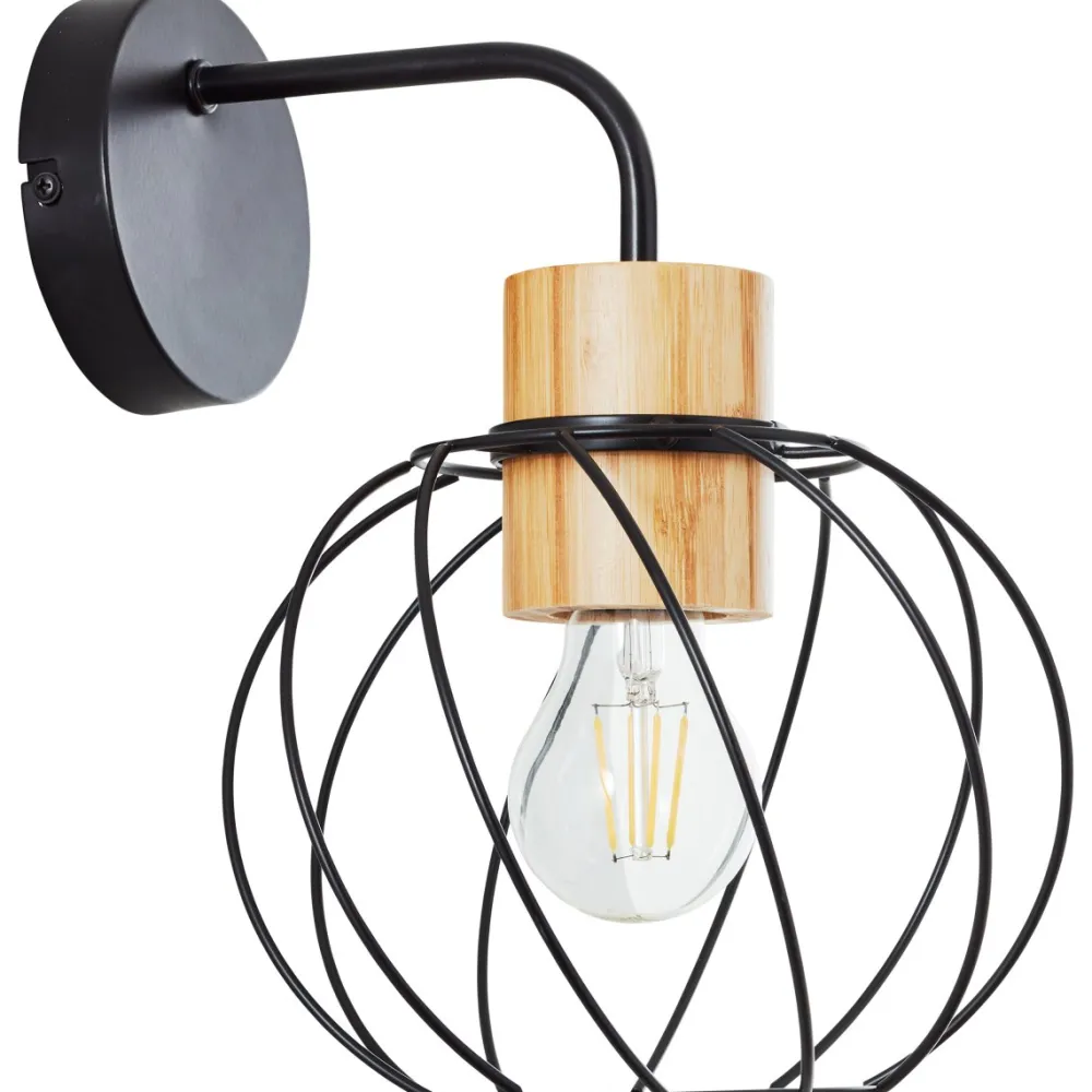 Sale Brilliant Mallow Ø20 vägglampa Mattsvart