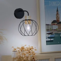 Sale Brilliant Mallow Ø20 vägglampa Mattsvart