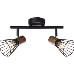 Brilliant Manama 2 spotlight Svart