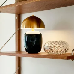 Dyberg Larsen Manhatten 23cm portabel Svart/mässing
