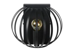 Discount Lucide Manuela 17cm vägglampa Svart