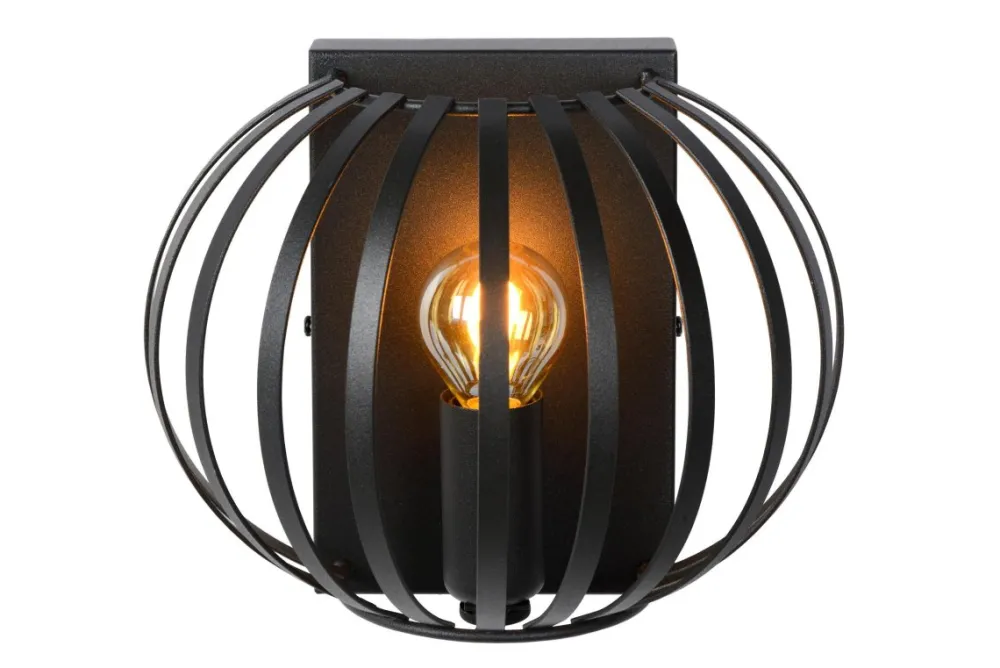 Discount Lucide Manuela 17cm vägglampa Svart