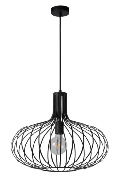Discount Lucide Manuela Ø50 taklampa Svart